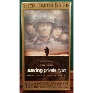 Saving Private Ryan Special Limited Edition Sealed 2-Tape Set VHS 2000